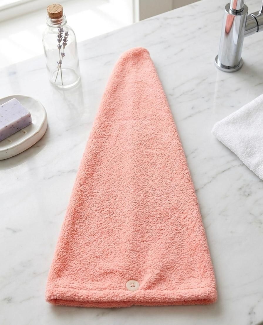 Microfiber Hair Towel Wrap - Quick drying & Super Absorbent