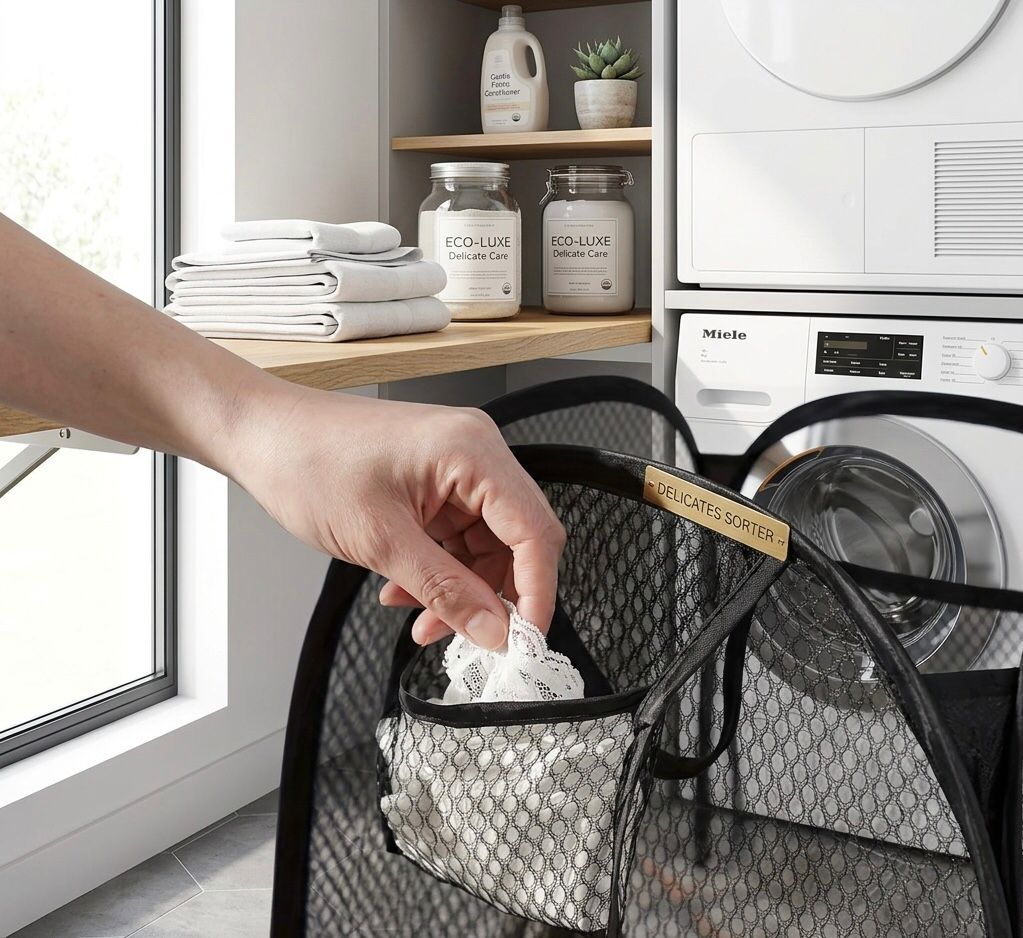 Modern Design Laundry Basket with Handle - Large Capacity Foldable Storage Bin, Suitable for Living Room, Bathroom, and Bedroom Clothing Storage - Pop-up Multi-functional Component, Unlined, Storage Basket, Laundry Baskets