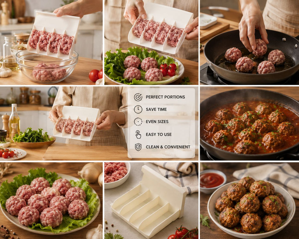 Four-in-One Meatball Maker Non-Stick Fish Ball Meatball Making Tool Home Fryer Magic Meatball Maker Four-in-One Meatball Maker Non-Stick Fish Ball Meatball Making Tool Home Fryer Magic Meatball Maker