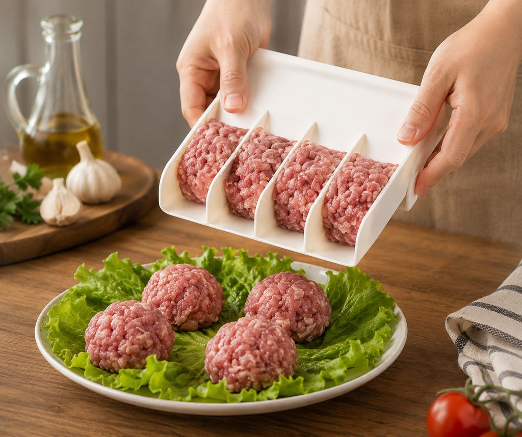 Four-in-One Meatball Maker Non-Stick Fish Ball Meatball Making Tool Home Fryer Magic Meatball Maker Four-in-One Meatball Maker Non-Stick Fish Ball Meatball Making Tool Home Fryer Magic Meatball Maker