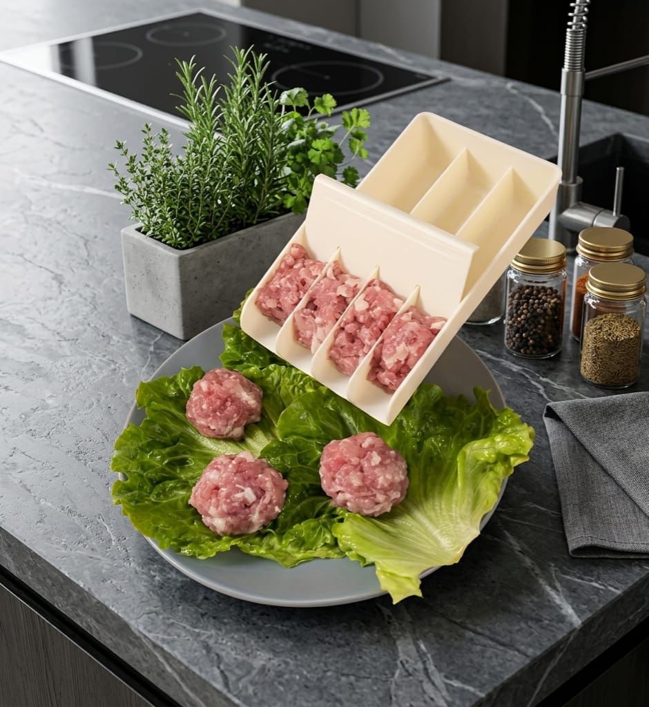 Four-in-One Meatball Maker Non-Stick Fish Ball Meatball Making Tool Home Fryer Magic Meatball Maker Four-in-One Meatball Maker Non-Stick Fish Ball Meatball Making Tool Home Fryer Magic Meatball Maker