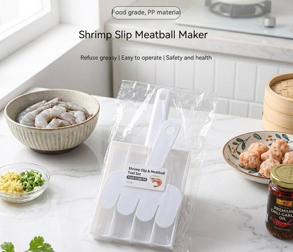 Four-in-One Meatball Maker Non-Stick Fish Ball Meatball Making Tool Home Fryer Magic Meatball Maker Four-in-One Meatball Maker Non-Stick Fish Ball Meatball Making Tool Home Fryer Magic Meatball Maker
