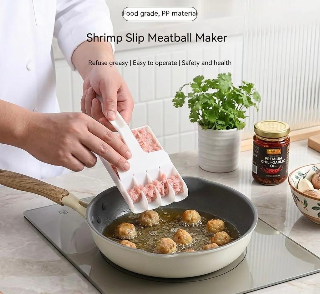 Four-in-One Meatball Maker Non-Stick Fish Ball Meatball Making Tool Home Fryer Magic Meatball Maker Four-in-One Meatball Maker Non-Stick Fish Ball Meatball Making Tool Home Fryer Magic Meatball Maker