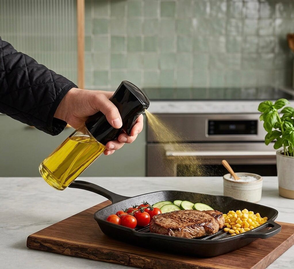 Oil Sprayer, Plastic Oil Spray Bottle, Barbecue Spray Bottle, Barbecue Picnic Tools, Kitchen Cooking Olive Oil Dispenser, Camping Barbecue Roasting Vinegar Sauce Oil Sprayer, Consumable Oil Jar